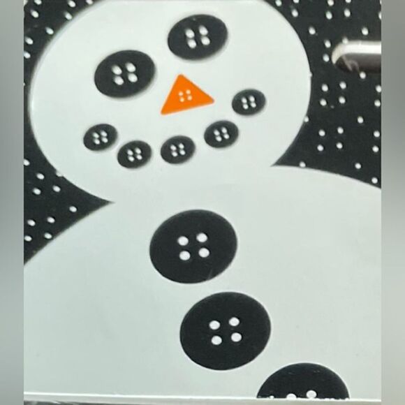 New Christmas Arts & Crafts 11 Buttons Snowman Kit NWT - Picture 1 of 3